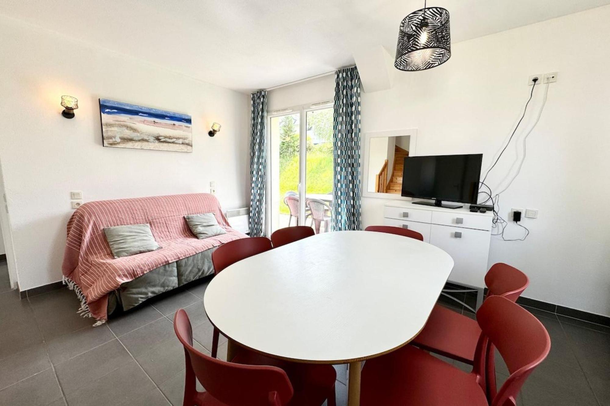 Maisonnette Tout Confort - Golf - Piscine Queven Bagian luar foto